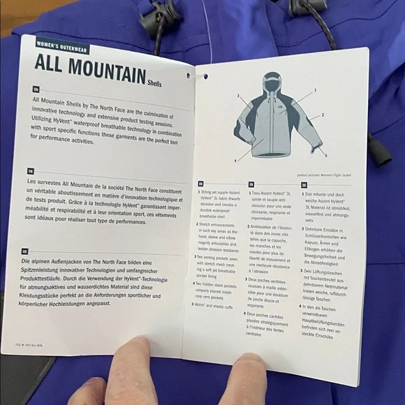 NWT WOMENS SIZE LARGE NORTH FACE GUIDE JACKET very nice - Picture 4 of 12